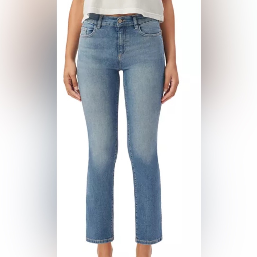 DL1961 DL Performance Mara Straight mid-rise instasculpt 31” Sz 30